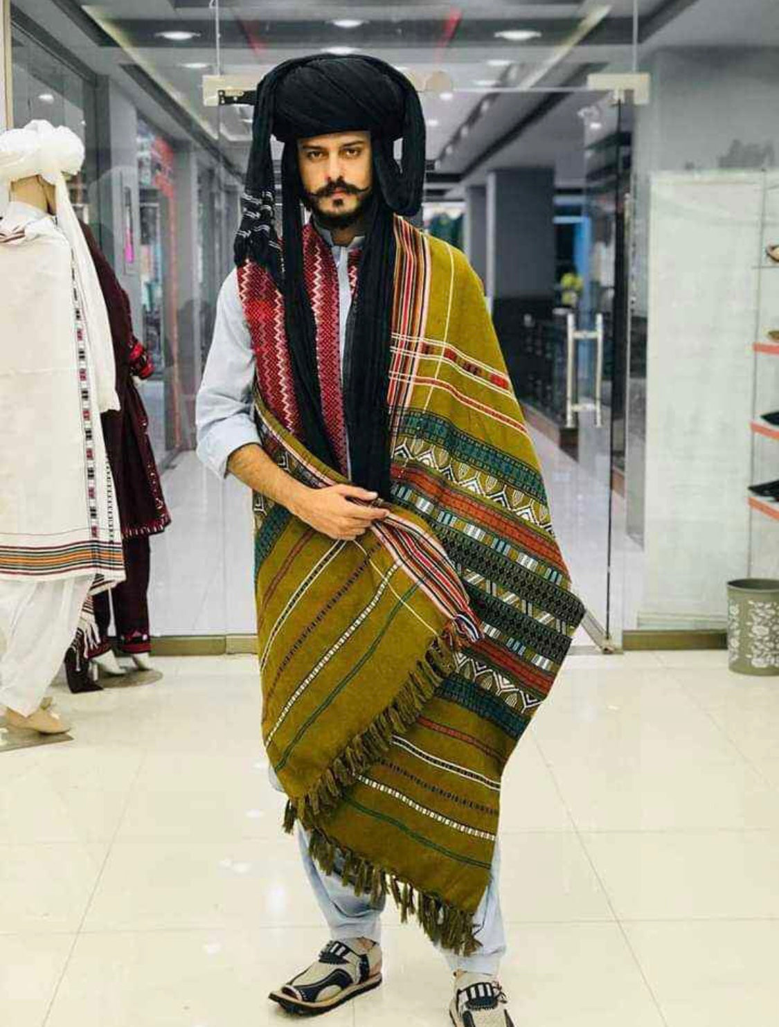 New Traditional Balochi Shawal